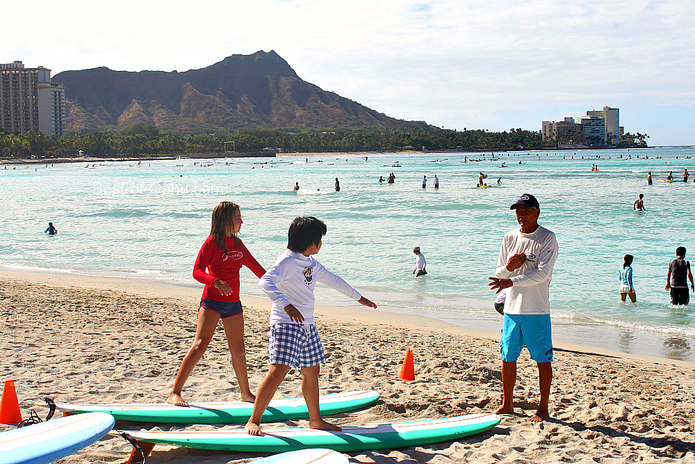 Hawaiian Surfing Lessons