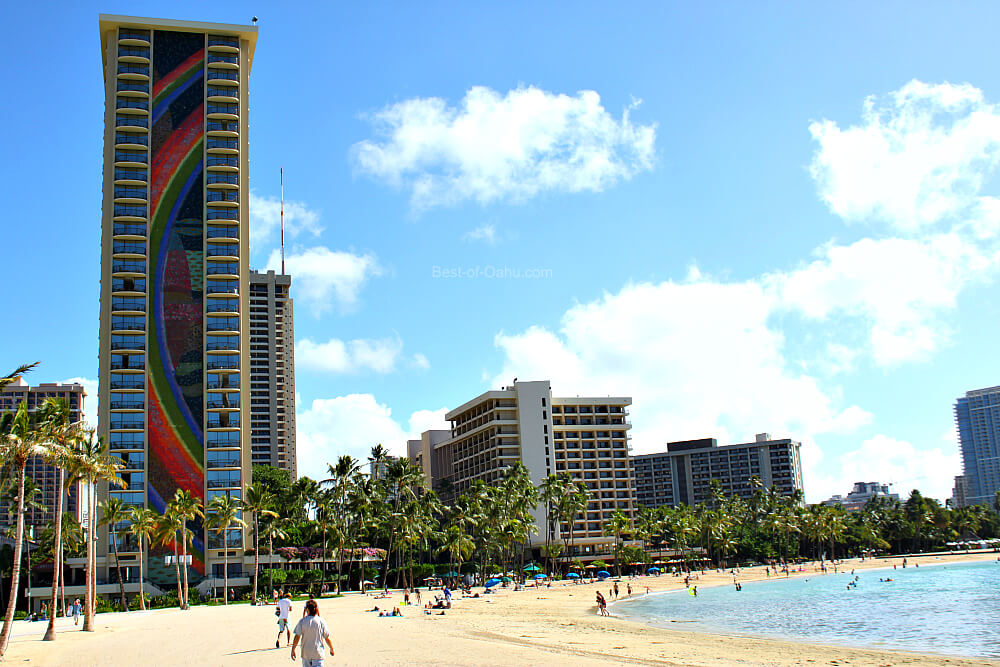 Double rainbow - Picture of Hilton Hawaiian Village Waikiki Beach Resort,  Oahu - Tripadvisor