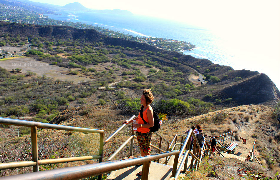 Hiking Diamond Head Trail