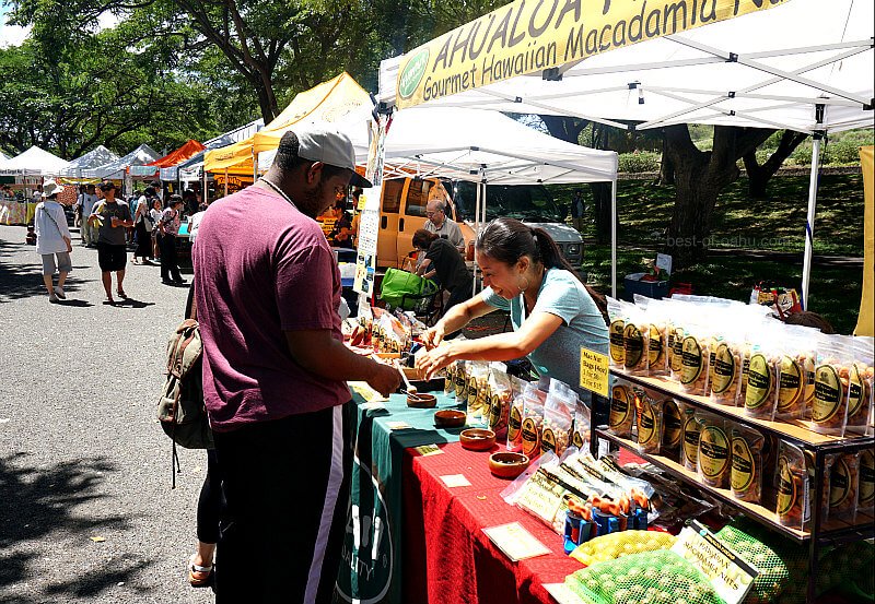 Vendeurs du marché des agriculteurs KCC